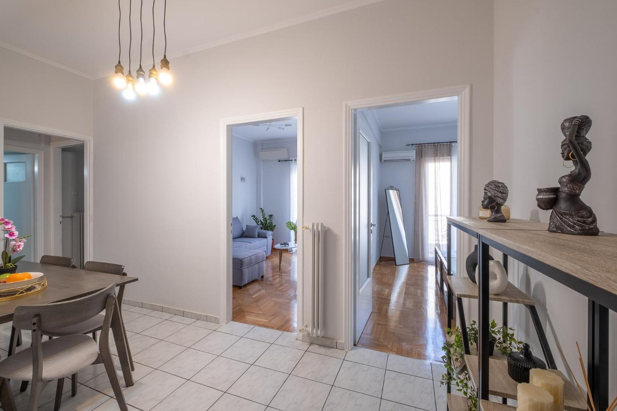 Lovely And Modern 3Bd Apartment Close To Ampelokipoi Metro Афіни Екстер'єр фото